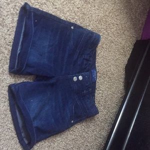 I am selling a high waisted pair of shorts jeans